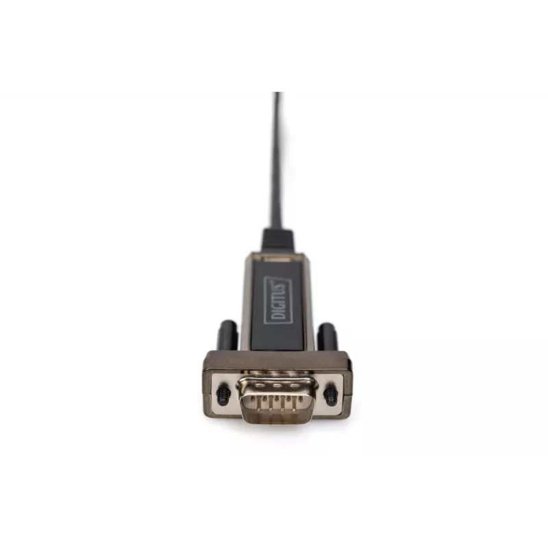 DIGITUS USB Type-C 2.0 - sarjaporttimuunnin, DSUB 9M 1m kaapeli