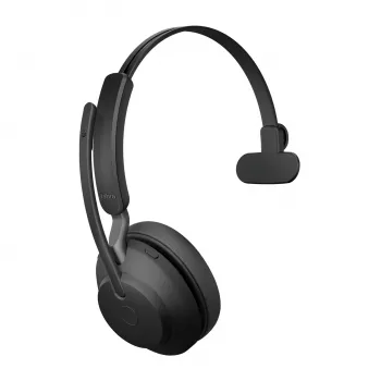 Jabra Evolve2 65 USB-C UC Mono - musta, langaton, toimisto/callcenter, 20 - 20000 Hz, 99,2 g, headset, musta