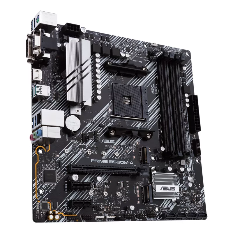 Emolevy ASUS PRIME B550M-A AMD B550 kanta AM4 micro ATX