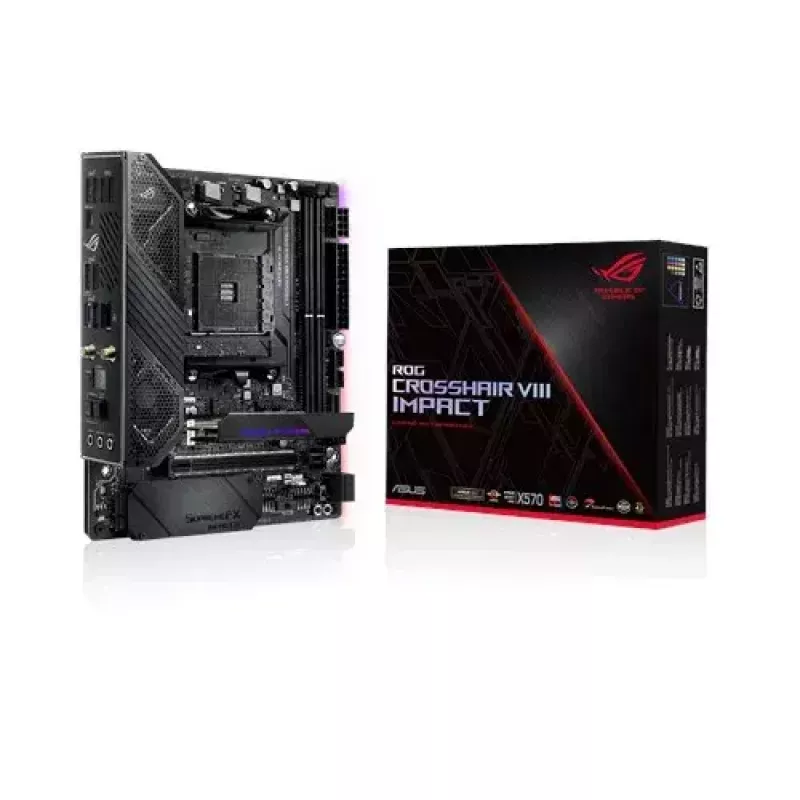 Emolevy ASUS ROG Crosshair VIII Impact AMD X570 kanta AM4 Mini DTX