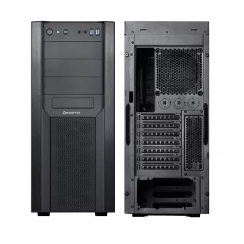 PC-kotelo CHIEFTEC CW-01B-OP Tower musta — SPCC, 7×3,5