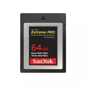 WESTERN DIGITAL SanDisk CF Express Extreme Pro 64 GB, 1500 MB/s luku, 800 MB/s kirjoitus