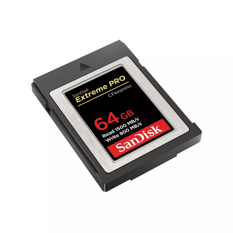 WESTERN DIGITAL SanDisk CF Express Extreme Pro 64 GB, 1500 MB/s luku, 800 MB/s kirjoitus