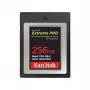 WESTERN DIGITAL SanDisk CF Express Extreme Pro 256 GB, 1700 MB/s luku, 1200 MB/s kirjoitus