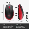 Hiiri Logitech M190 Wireless USB punainen
