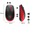 Hiiri Logitech M190 Wireless USB punainen