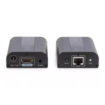 DIGITUS 4K HDMI jatkosarja, HDMI 2.0 30/60 m verkkokaapelin kautta (CAT6, 6a, 7), UHD 4K2K/60 Hz