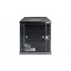 DIGITUS seinäkaappi 254 mm (10 inch) 6U seinäkaappi 330x312x300 mm, väri musta (RAL 9005)
