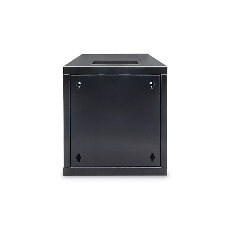 DIGITUS seinäkaappi 254 mm (10 inch) 6U seinäkaappi 330x312x300 mm, väri musta (RAL 9005)