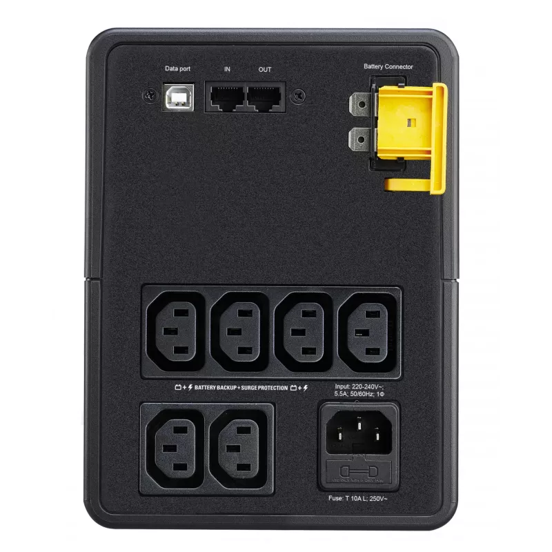 APC Back-UPS, 1200VA, Tower, 230V, 6x IEC C13 pistorasiaa, AVR