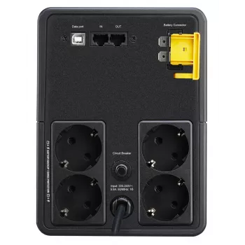 APC Back-UPS, 1200VA, Tower, 230V, 4x CEE 7/7 Schuko-pistorasiaa, AVR