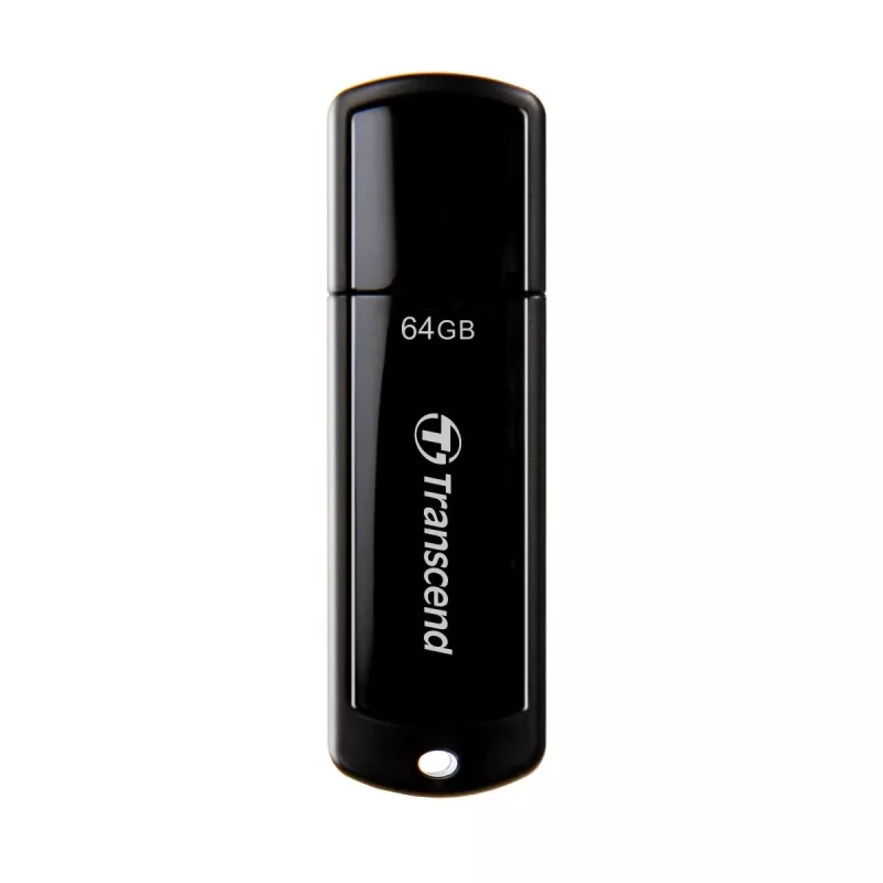 TRANSCEND JetFlash 700 - 64 GB USB-muistitikku - USB 3.0 - Musta