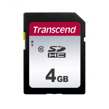 TRANSCEND SDHC-kortti 300s 4GB UHS-I U1