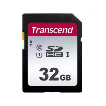 TRANSCEND SDHC-kortti 300S 32 GB UHS-I U1