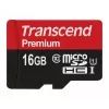 Flash-muisti Transcend 16GB MicroSDHC Class 10 UHS-I TS16GUSDCU1