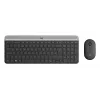 LOGITECH ohut langaton näppäimistö-hiiri-yhdistelmä Mk470 - Graphite - Saksa Qwertz