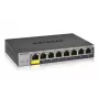 NETGEAR GS108Tv3 Managed L2 Gigabit Ethernet (10/100/1000) Harmaa