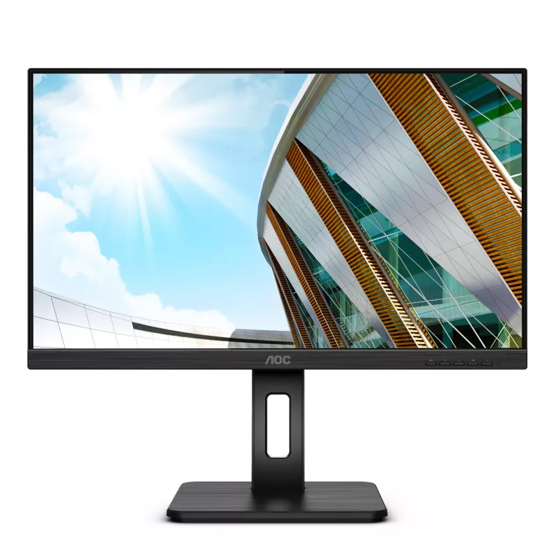 AOC P2 Q24P2Q -tietokonenäyttö 60,5 cm (23,8 inch) 2560 x 1440 pikseliä Quad HD LED musta