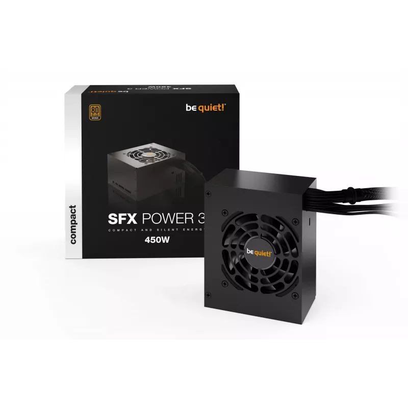 be quiet SFX POWER 3 450W virtalähde 20+4 pin ATX musta