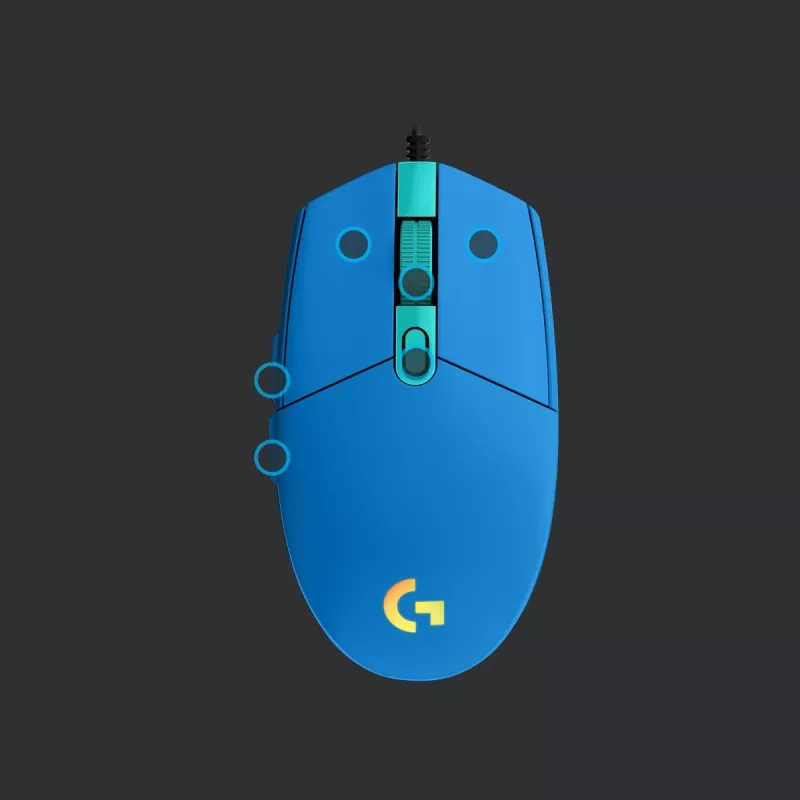Pelihiiri Logitech G G203 LIGHTSYNC USB Type-A