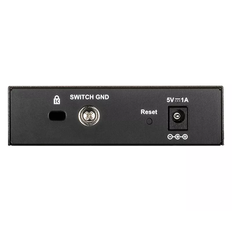 D-Link DGS-1100-05V2/E verkkokytkin hallittava L2 Gigabit Ethernet (10/100/1000) musta