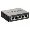 D-Link DGS-1100-05V2/E verkkokytkin hallittava L2 Gigabit Ethernet (10/100/1000) musta