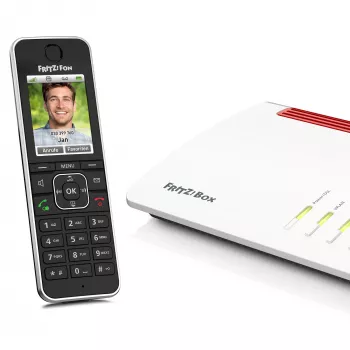 DECT-puhelin AVM FRITZ!Fon C6 musta