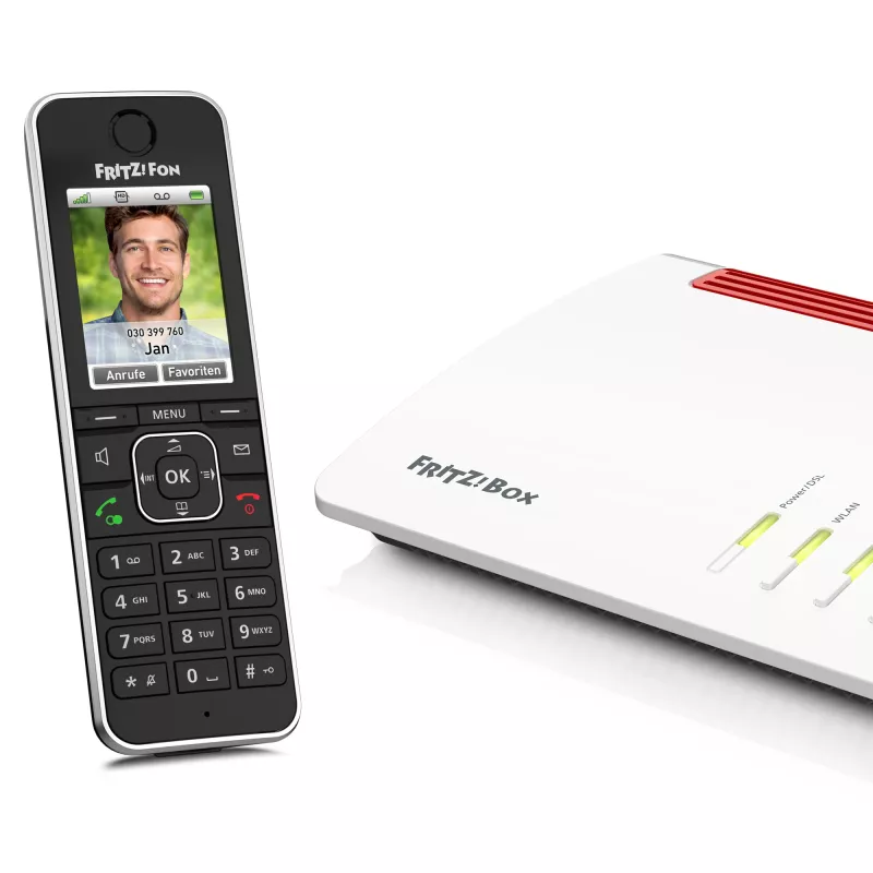 DECT-puhelin AVM FRITZ!Fon C6 musta