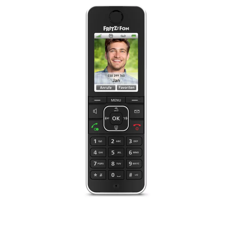DECT-puhelin AVM FRITZ!Fon C6 musta