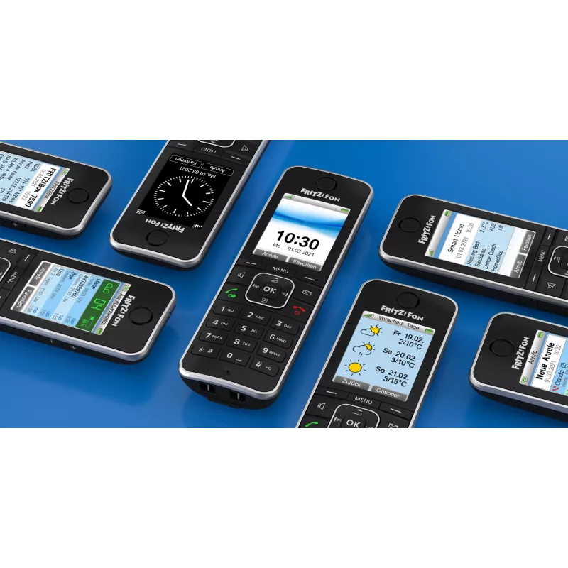 DECT-puhelin AVM FRITZ!Fon C6 musta