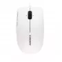 CHERRY MC 2000 -johdollinen hiiri kallistuspyörällä, vaaleanharmaa, USB, molempikätinen, IR LED, USB Type-A, 1600 DPI, harmaa