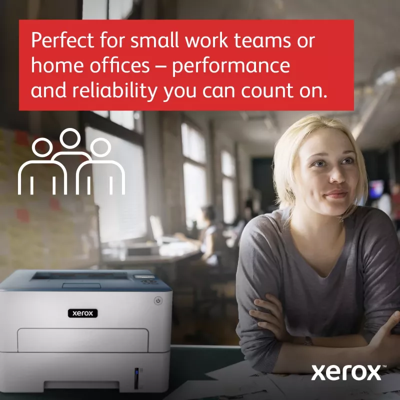 Xerox B230 A4 34ppm langaton duplex-tulostin PCL5e/6 2 paperilokeroa yhteensä 251 arkkia