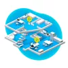 Toistin FRITZ! 1200 AX 3000 Mbit/s Ethernet LAN Wi-Fi valkoinen 1 kpl