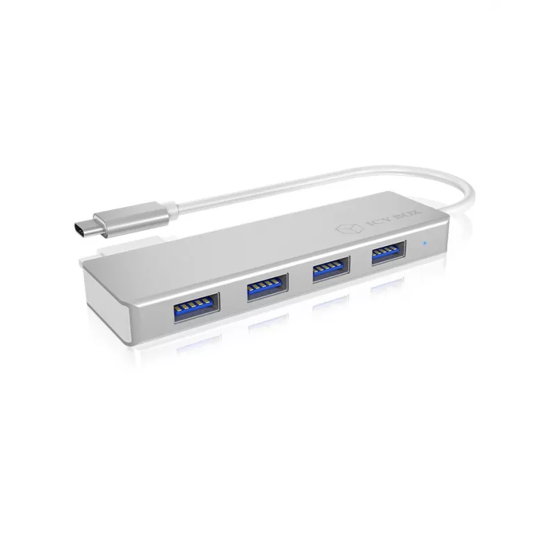 ICY BOX IB-HUB1425-C3 USB 3.2 Gen 1 (3.1 Gen 1) Type-C 5000 Mbit/s hopea