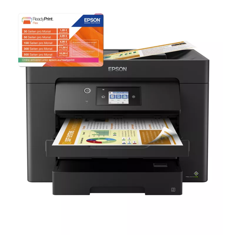 Epson WorkForce WF-7830DTWF mustesuihku A3 4800 x 2400 DPI Wi-Fi