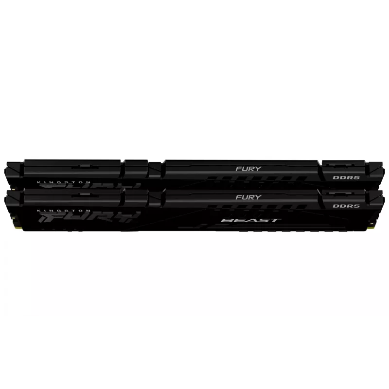 Kingston Technology FURY Beast 32GB 5200MT/s DDR5 CL40 DIMM (2 kpl pakkaus) musta