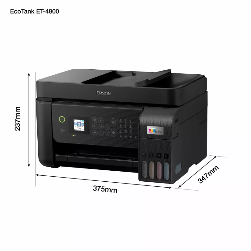 Epson EcoTank ET-4800 mustesuihku A4 5760 x 1440 DPI 33 ppm WLAN