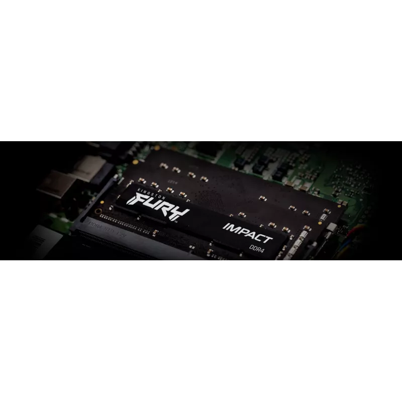 Kingston Technology FURY 32GB 3200MT/s DDR4 CL20 SODIMM (2 kpl pakkaus) Impact
