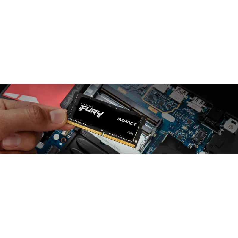 Kingston Technology FURY 32GB 3200MT/s DDR4 CL20 SODIMM (2 kpl pakkaus) Impact