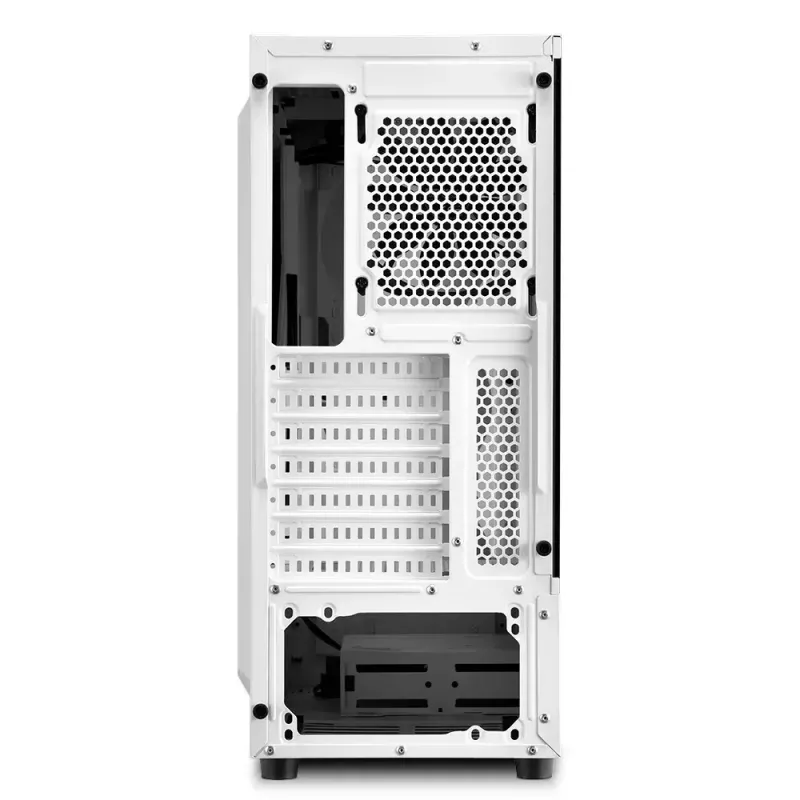 PC-kotelo Sharkoon RGB Slider Midi Tower valkoinen