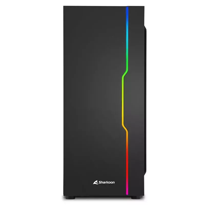 PC-kotelo Sharkoon RGB Slider Midi Tower musta