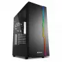 PC-kotelo Sharkoon RGB Slider Midi Tower musta