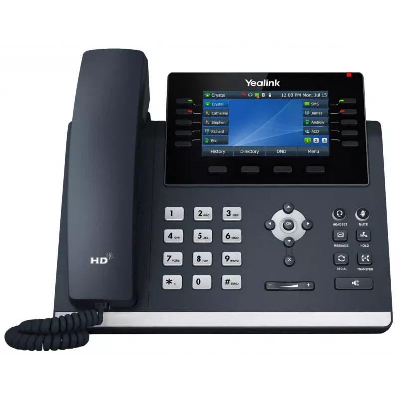 Yealink SIP-T46U IP-puhelin harmaa LCD Wi-Fi