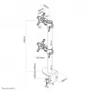 Neomounts FPMA-D960DVSchwarzPLUS -monitorivarsi 17-49