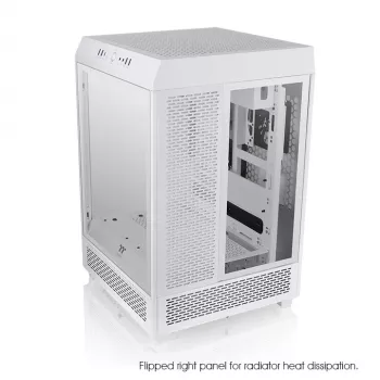 THERMALTAKE kotelo Mid Tower - The Tower 500 - valkoinen