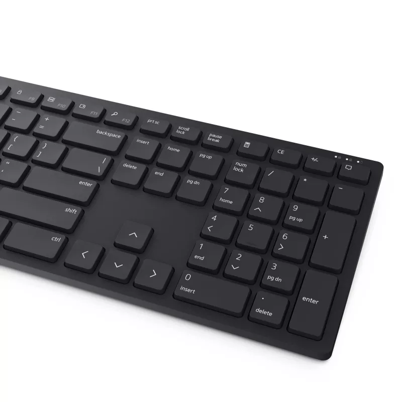 DELL Pro -näppäimistö ja -hiiri - KM5221W - saksa (QWERTZ) - musta