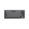 LOGITECH Mx Mechanical Mini minimalistinen langaton valaistu näppäimistö - grafiitti Tactile Quiet Qwertz saksa