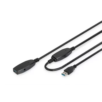DIGITUS USB 3.0 aktiivinen jatkokaapeli 15m