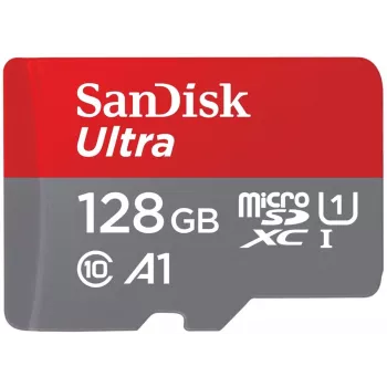 WESTERN DIGITAL SanDisk Ultra microSDXC 128GB + SD-sovitin 140MB/s A1 Class 10 UHS-I - Imaging Packaging