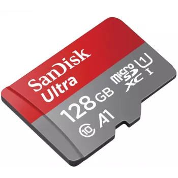 WESTERN DIGITAL SanDisk Ultra microSDXC 128GB + SD-sovitin 140MB/s A1 Class 10 UHS-I - Imaging Packaging